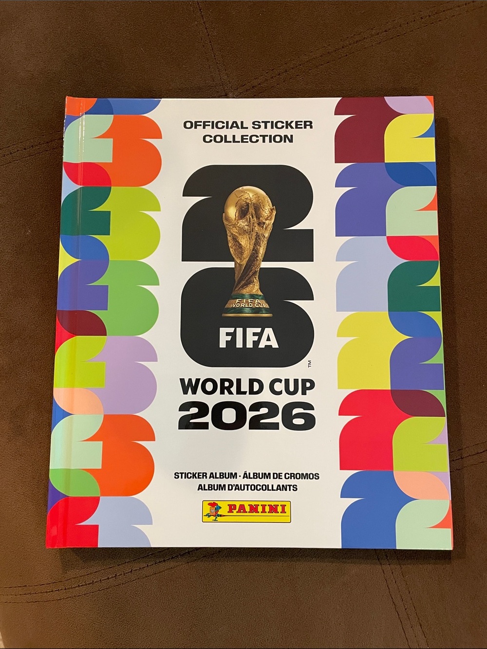 Official Panini World Cup 2026 Hardcover Sticker Album